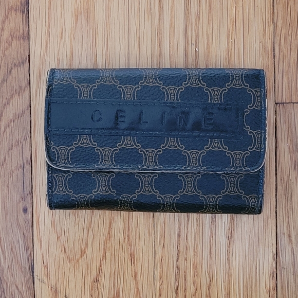 CELINE MONOGRAM KEY HOLDER WALLET POUCH - Picture 2 of 7